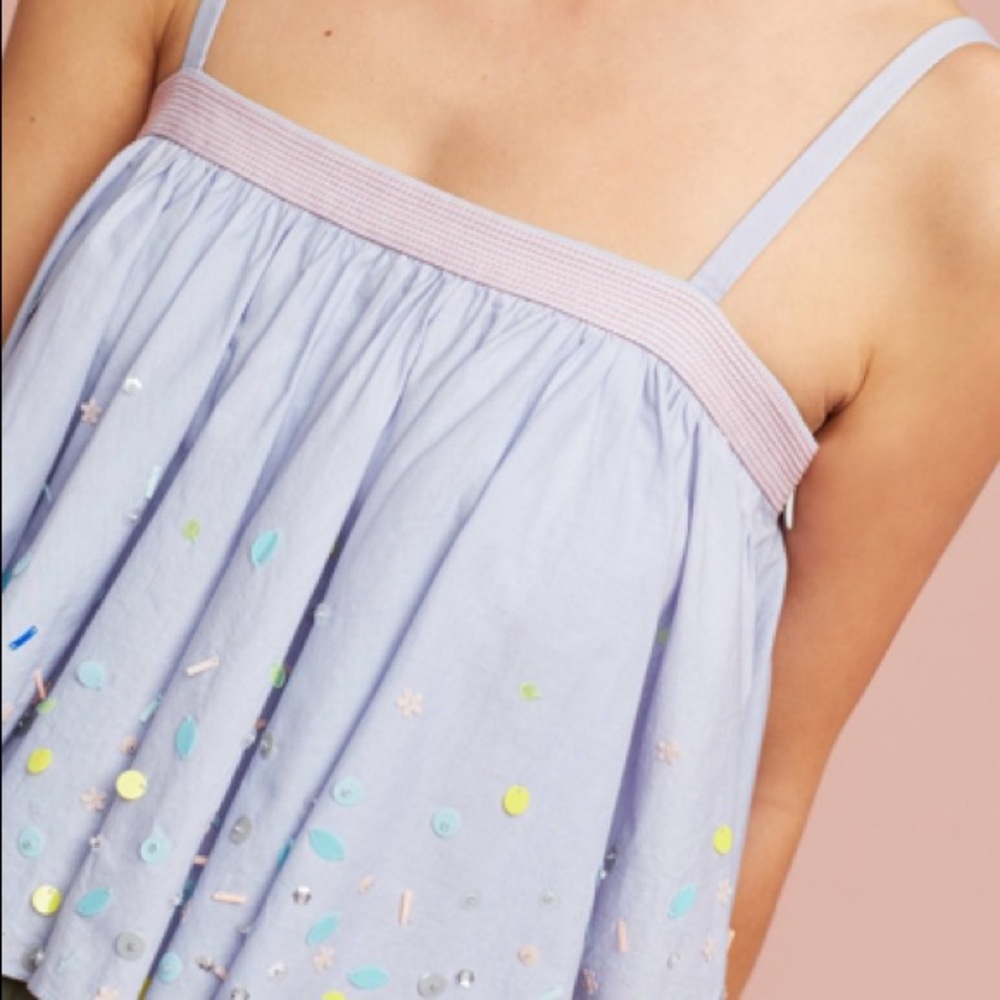 Anthropologie Pankaj & Nidhi Ayana Swing Top